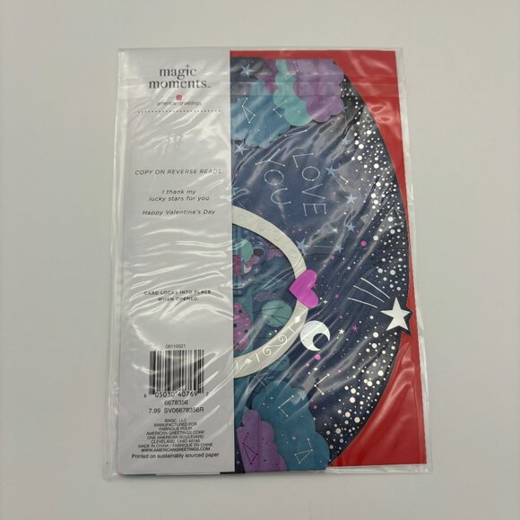 American Greetings Magic Moments Displayable Pop-Up Valentine's Day Cards NEW - Picture 11 of 15